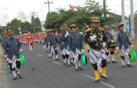 Kirab Budaya Hari jadi desa tirtonirmolo ke 73